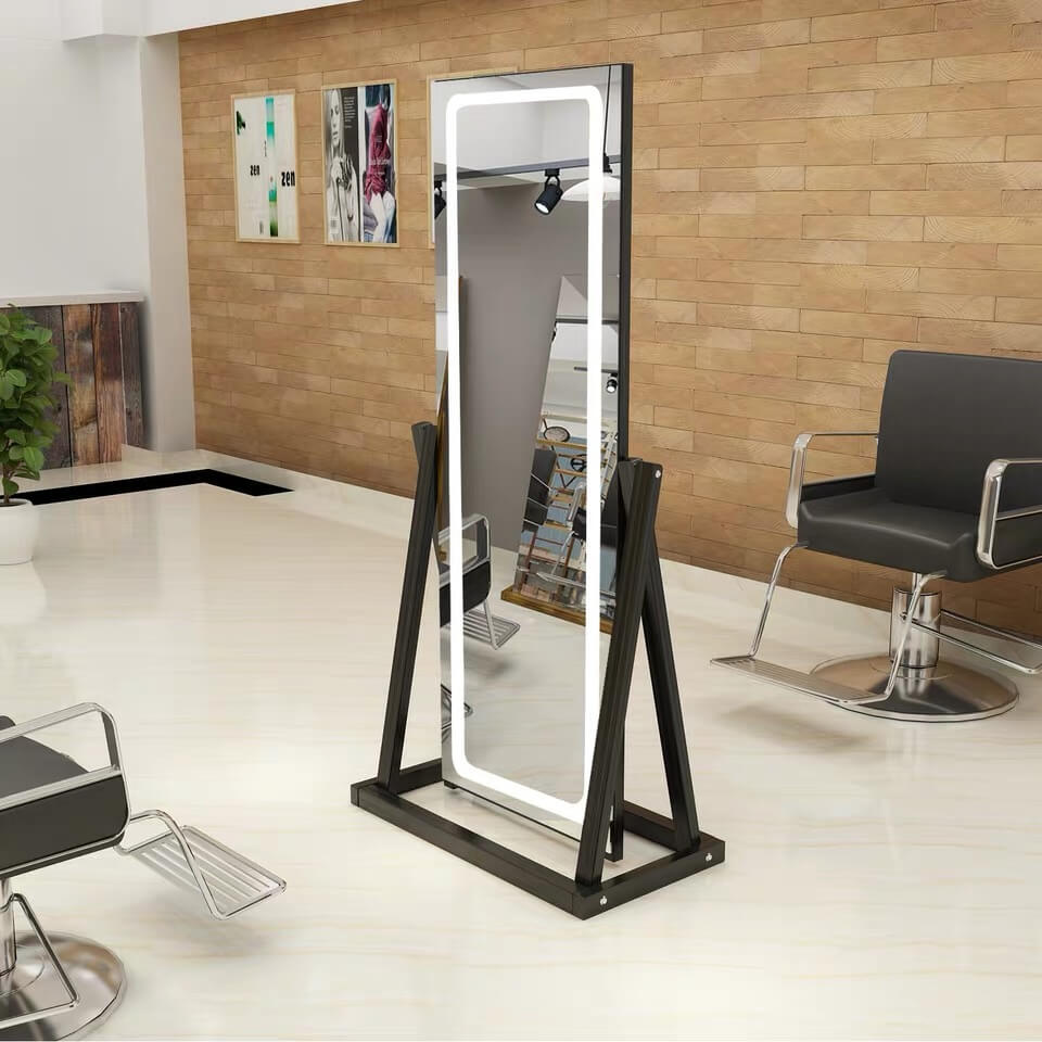 New LED lighting Salon Mirror Station for Hairdressing Yoocell