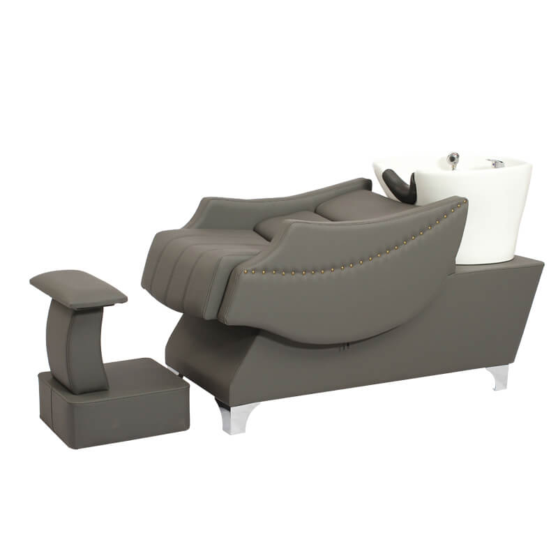 Yoocell grey color shampoo chair in wholesale price