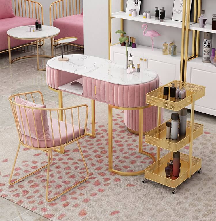 Yoocell manicure table nail salon furniture OC1834